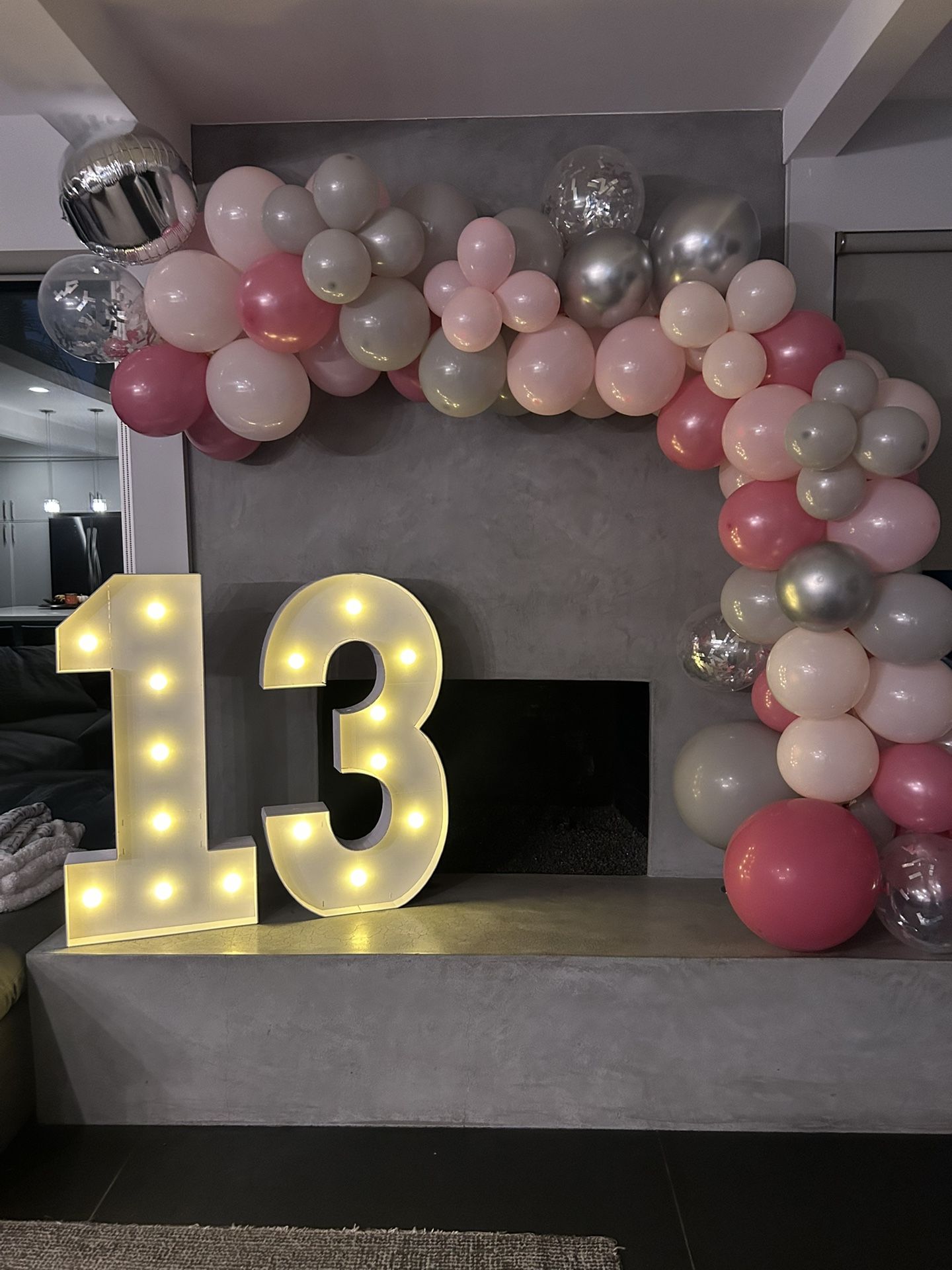 3ft Marquee Light Numbers “13”