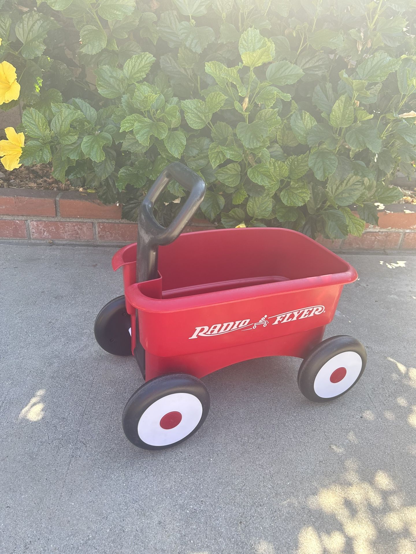 Radio Flyer, My 1st 2-in-1 Play Wagon Push Walker, Red