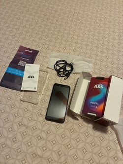 FoxxD A55 Unlocked Android Smartphone – Like New with Box & Cable