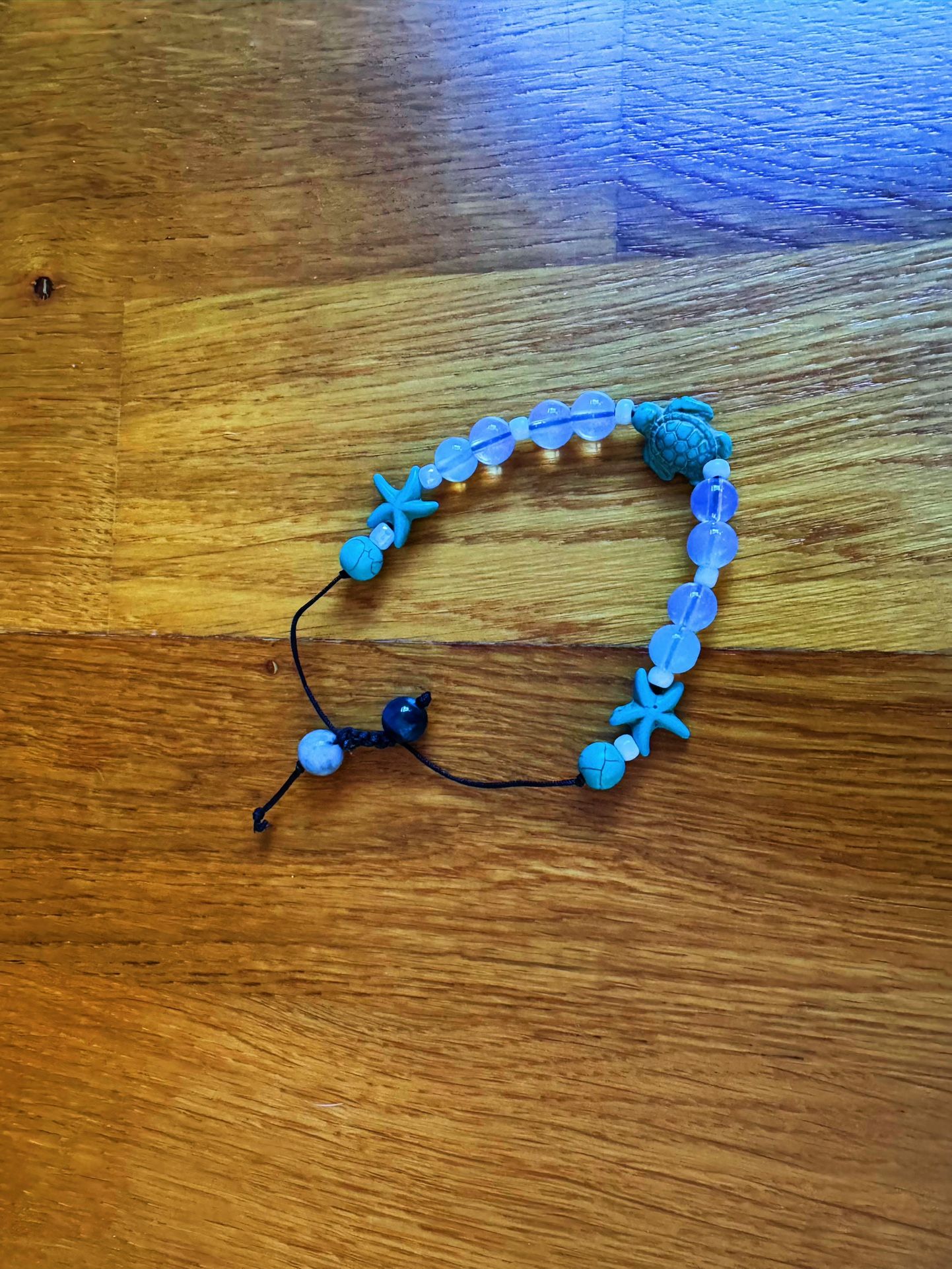 Turtle in Turquoise Bracelet