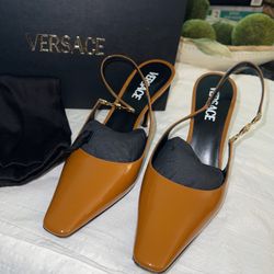 Versace  Medusa '95 85mm patent pumps