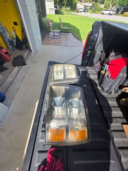 OEM Truck Headlight Assembly Pair