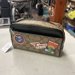 Coach Monogram NYC Travel Kit