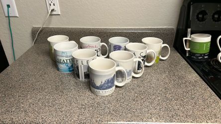 Collectable Starbucks Coffee Mugs