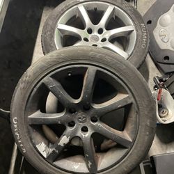 Infiniti G35 / 350Z OEM 18” Wheels – 5x114.3 – Pair
