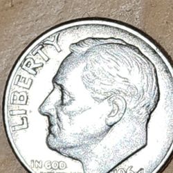 1964 D DDR 90% SILVER