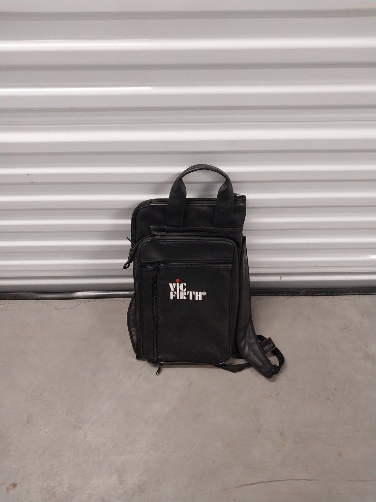 Vic Firth Leather Backpack Stick Bag 