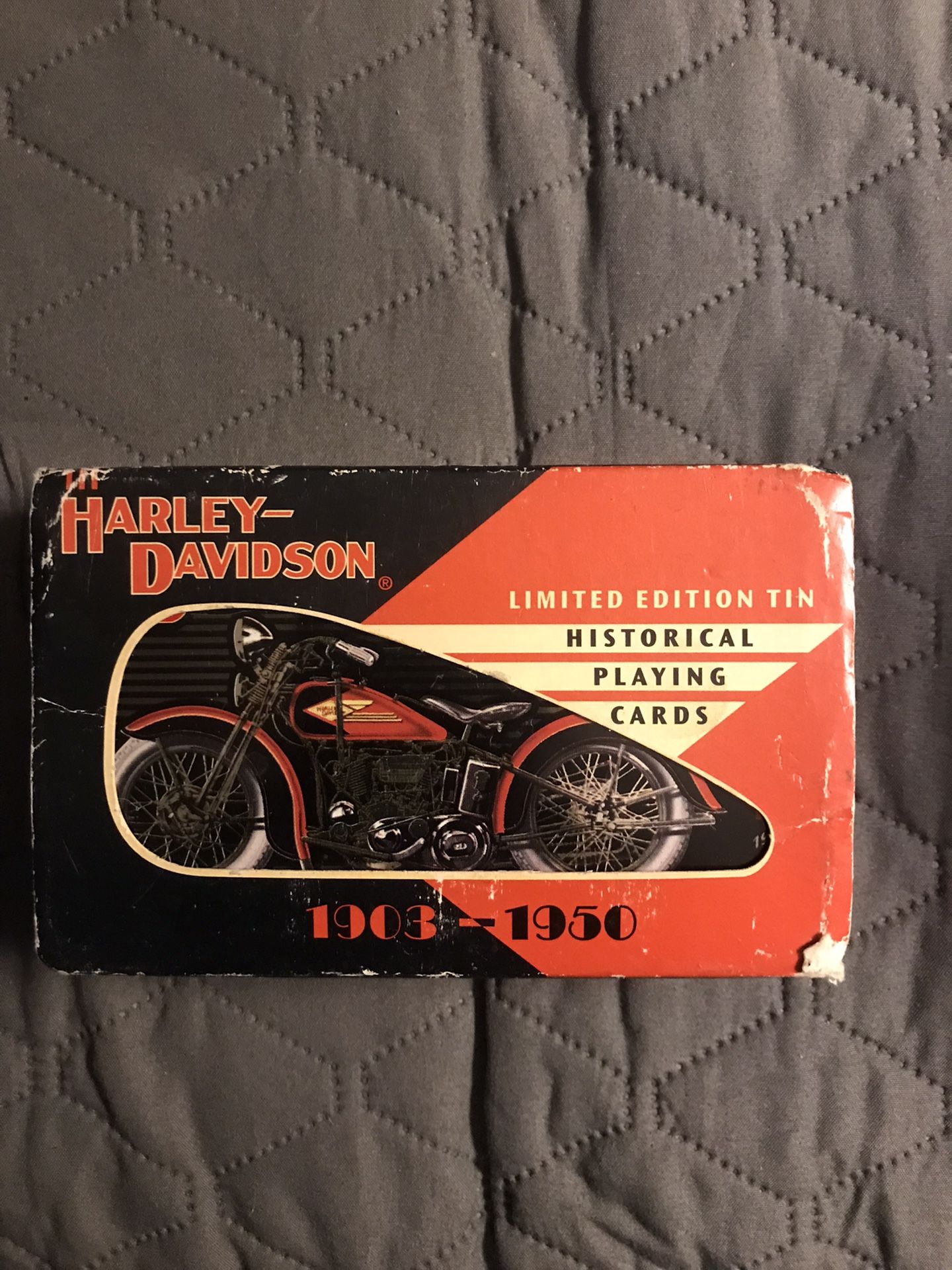 Harley Davidson Limited Edition Historical Playing Cards 1(contact info removed)