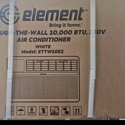 New/box AC Unit Through Wall