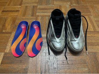 adidas Harden Vol. 9 Metallic Silver Size 7.5 Men’s + Move Insoles – Great Condi