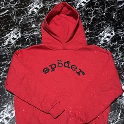 Spyder Hoodie VVS Red Size Medium