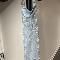 Babyboo - Whitney Maxi Dress Blue Small 