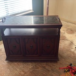 rolling bar marble top 