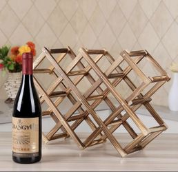 Brand New Wine Rack and Wall Shelf