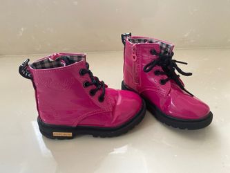 Hot pink boots size 26