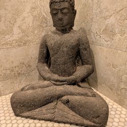 Large concrete Buddha