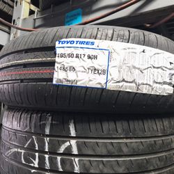 One New 195/60/17 Toyo 