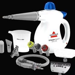 New! Bissell Steam Shot Deluxe Handheld Steam Cleaner