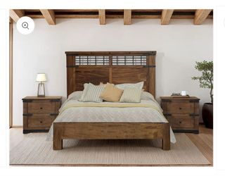 IFD Parota 6 piece complete King Bedroom set
