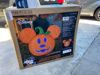 3 ft LED pumpkin mickey Costco
