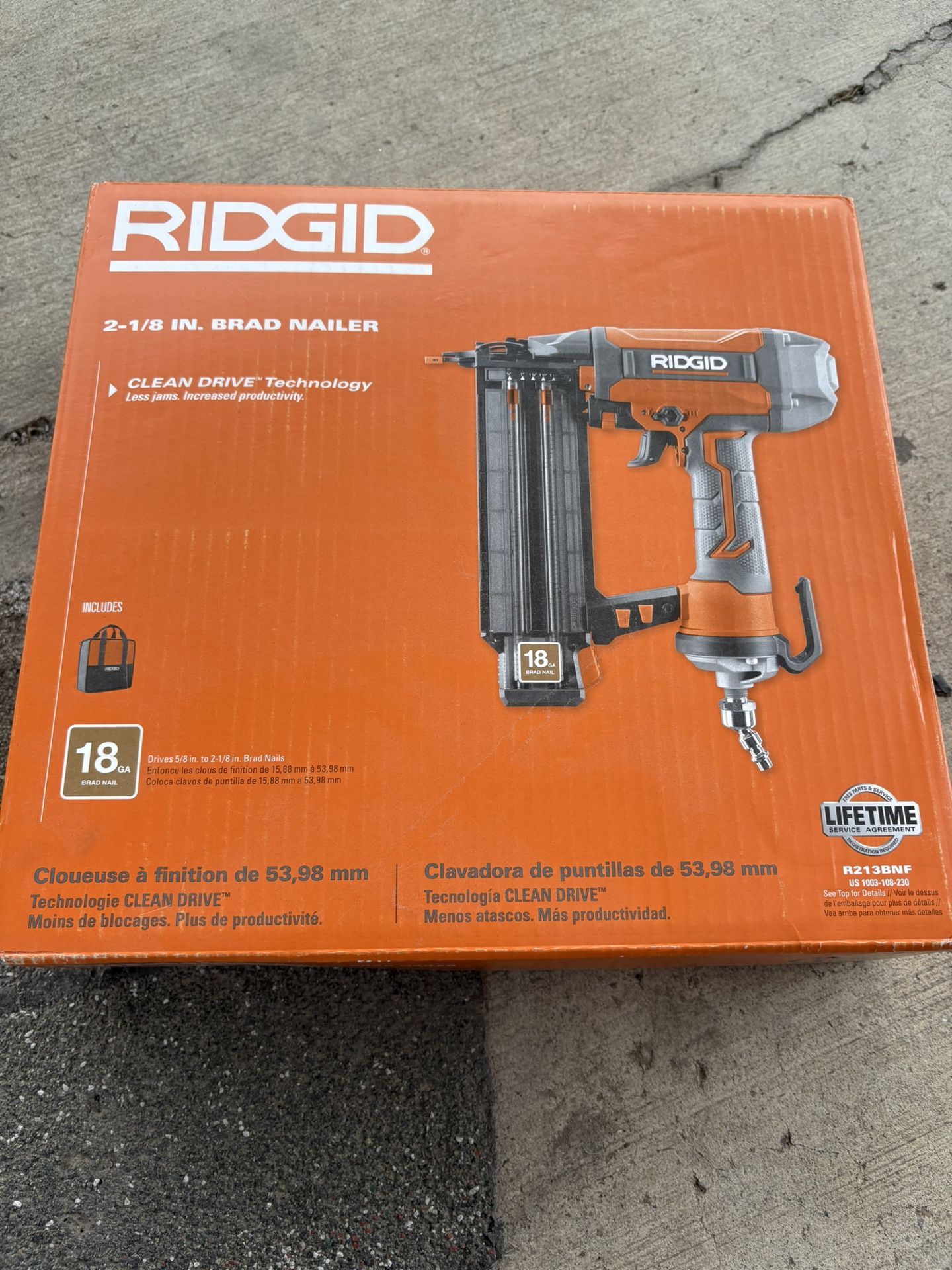 Ridgid Air Nailer