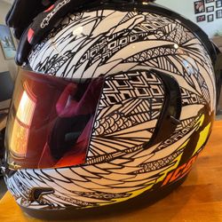 $150 Helmet ICON And Globes (size M)
