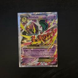 Mega Gallade Ex Roaring Skies Card 