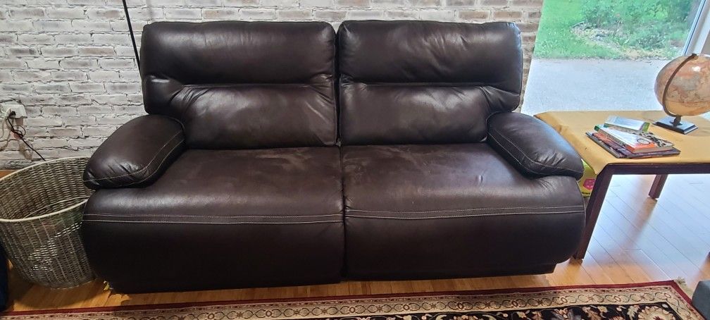 Ashley Furniture Leather Vinyl Couch