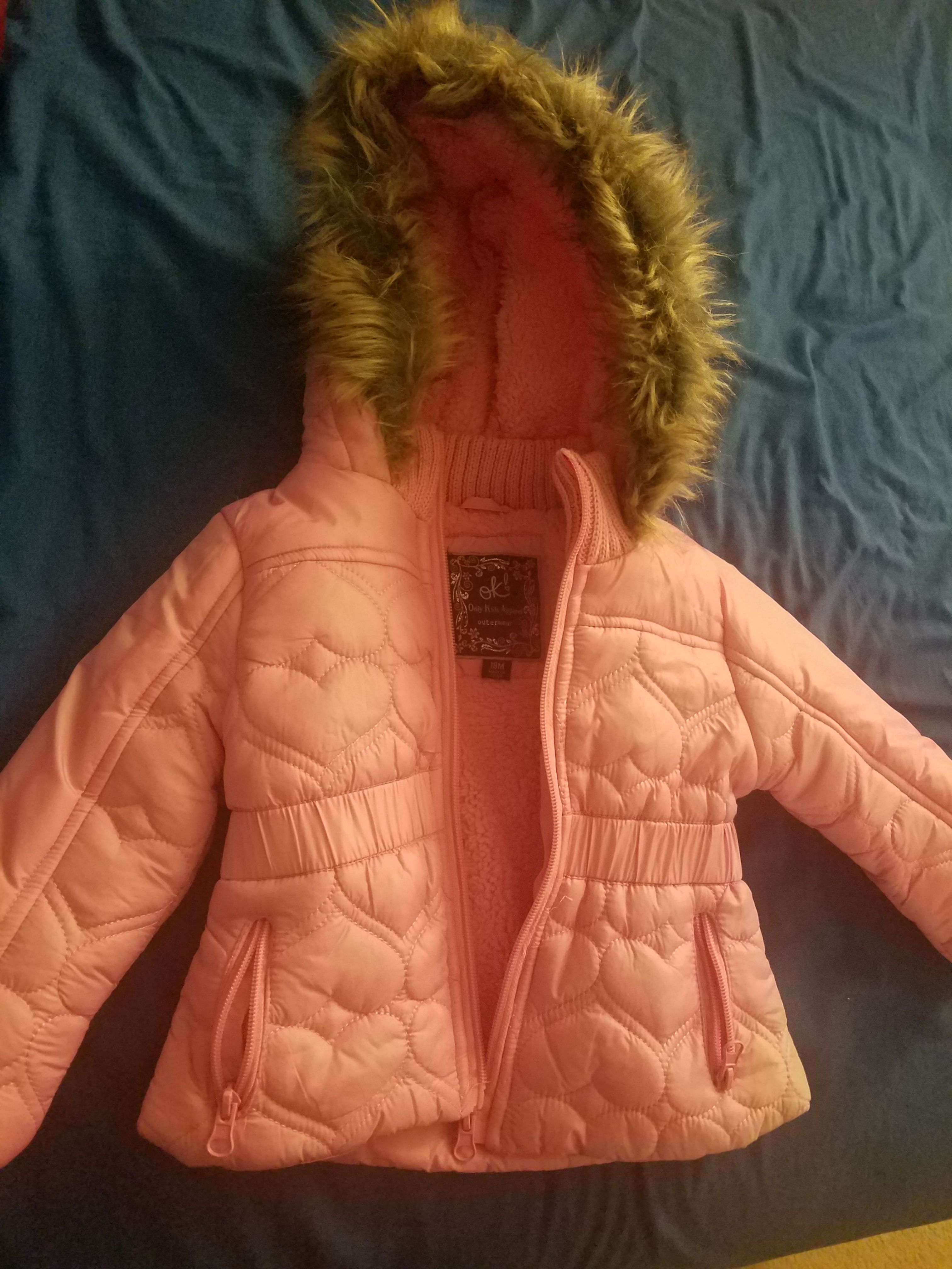 Baby girl 18m winter coat