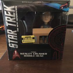 Star Trek Wesley Crusher Bobble Head