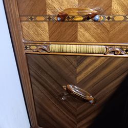 Waterfall Bedside Table 1940s