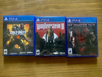 Lot Of 3 Games For PS 4