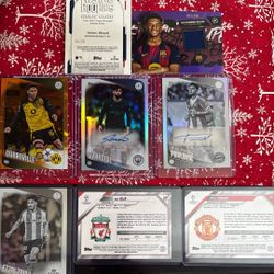 Topps MLB/UEFA Autographed/jersey Relic