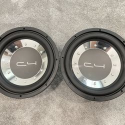 2X C4 12” Subwoofer from California USA 600 watts 4ohms