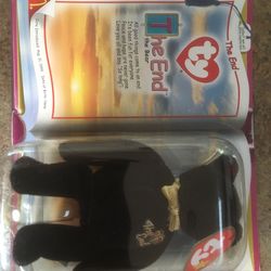 “The End” retired Beanie Baby in original unopened package