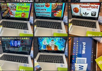 Touch screen hp icore 7.  500 ssd gb.  16 Ram gb. Trae programas y está en perfectas condiciones