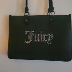 Juicy Couture Black Liquorice Tote