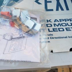 Letrero Exit   Nuevo  En Su Caja  20.00