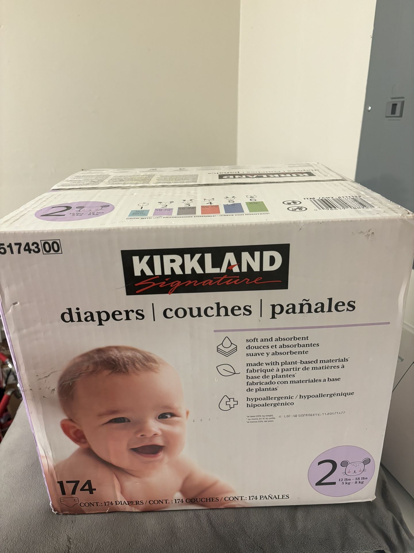 Brand New Box Of Diapers 