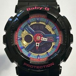 BA-112 Baby-G Digital -Analog Alarm  100m WR