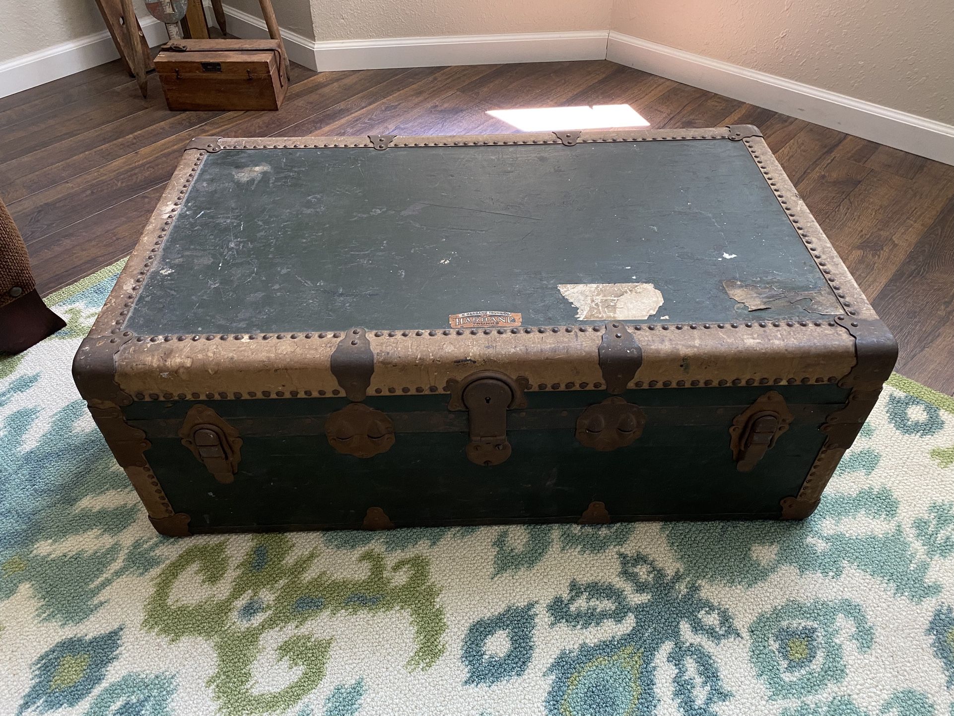 Antique Steamer Trunk