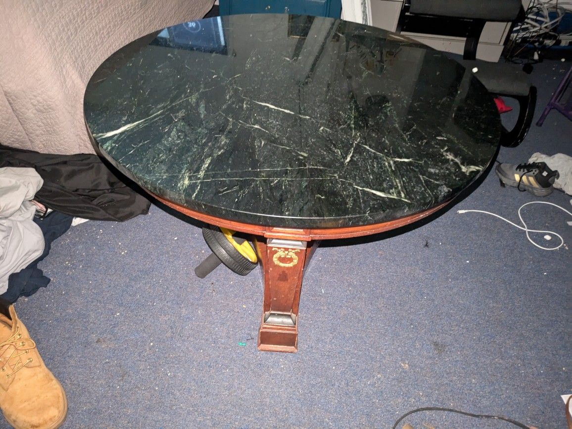 Antique Marble Table