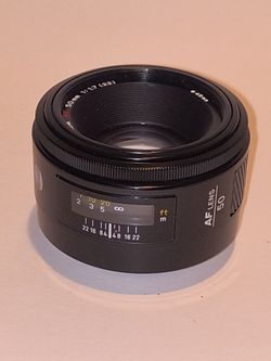 Minolta AF Maxxum 50mm f/1.7 Early Model Sony A Mount