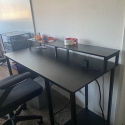 Computer Desk And Chair 