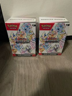 Prismatic Evolution Booster Bundle