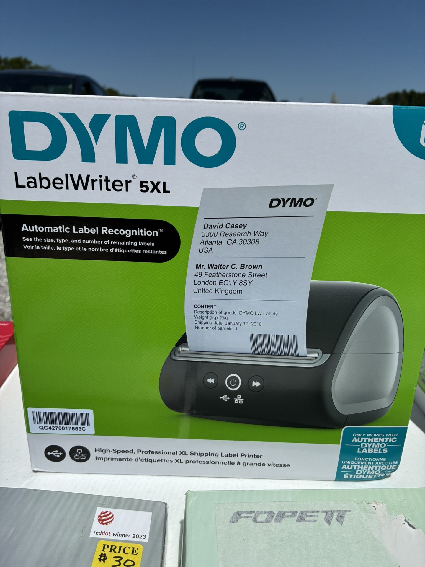 Dymo Label Printers 5XL & 550 Turbo