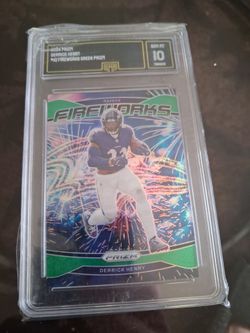 Derrick Henry Fireworks card