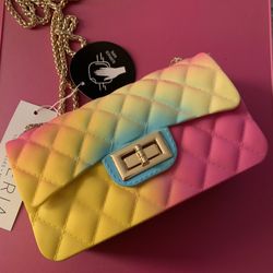 Rainbow Cross Body Bag