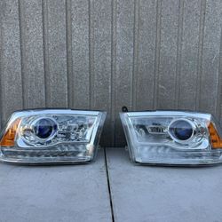 2013 2014 2015 2016 2017 2018 Dodge RAM FULL LED HEADLIGHT HEADLAMP Right Passenger Side Left Driver Side LH Used Original OEM RH 