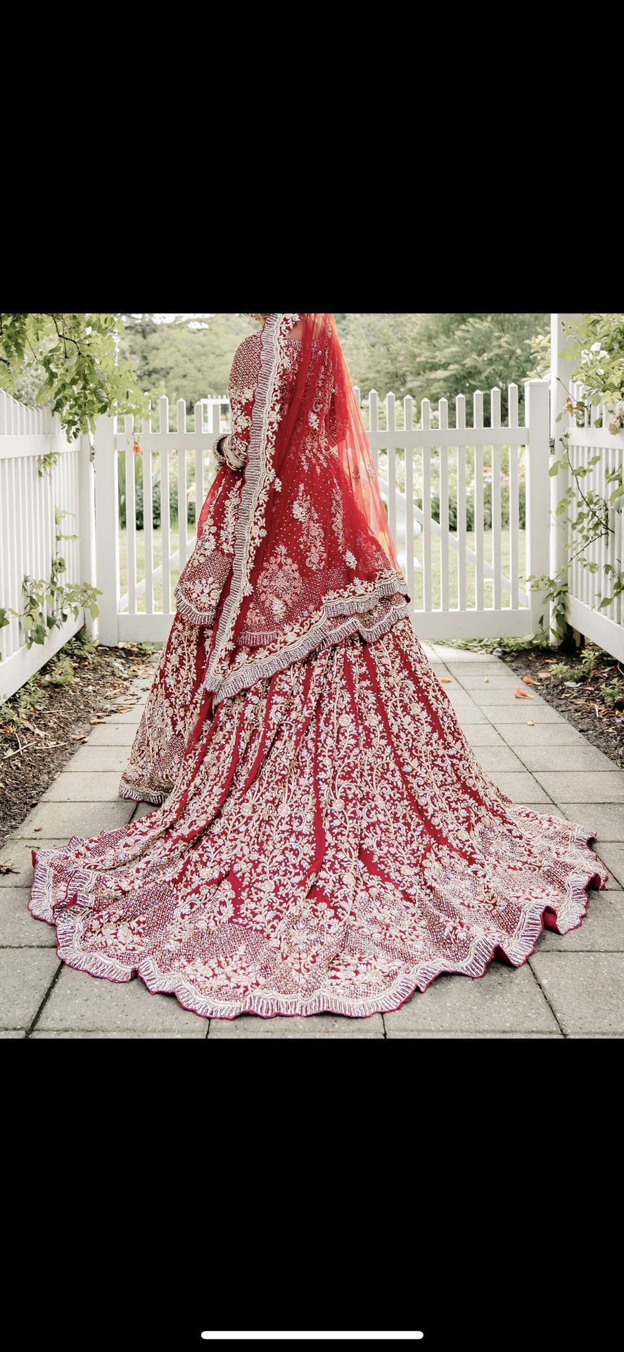 Indian Bridal Lehenga Including Jewelry